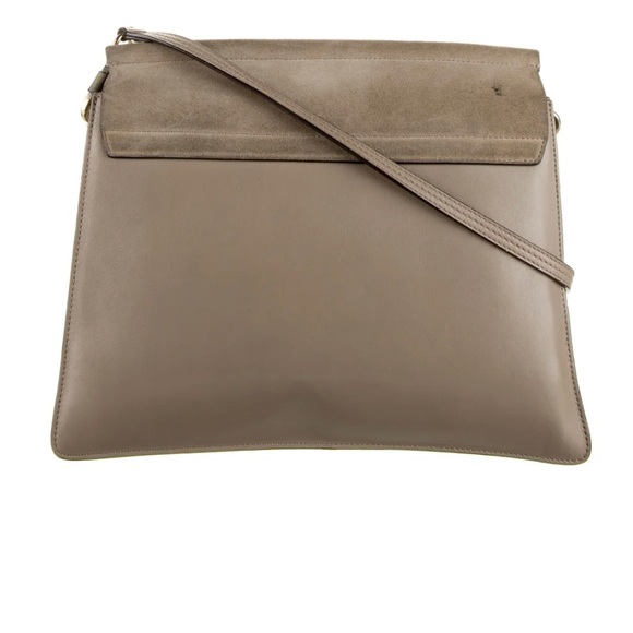 Chloe’ Medium Faye Shoulder Bag - Neutral Leather - Picture 3 of 4